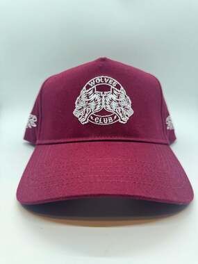 Darc Sport Wolves Club Maroon 5-Panel Hat Limited Edition 135/500